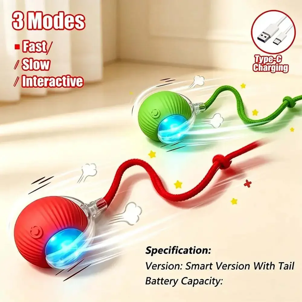 Intelligent Interactive Cat Ball Long-Lasting and Durable Easy to Clean Intellig